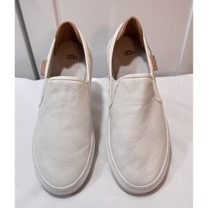 UGG Alameda Leather Slip-On Comfortable Sneaker Women's Size 10 US